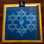 WJ1216 : 12 by 12 Wooden Square Rangoli Stencil - Ranglahari Creations