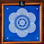 W1011 : Alpona Padi Kolam Stencil : 10 Inch - Ranglahari Creations
