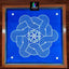 W1015 : Chikku Kolam Stencil : 10 Inch - Ranglahari Creations