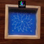 WA17 : 5 by 5 Small Wooden Square Rangoli Stencil - Ranglahari Creations