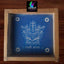 WA18 : 5 by 5 Small Wooden Square Rangoli Stencil - Ranglahari Creations