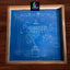 WJ1217 : 12 by 12 Chaitrangan Wooden Rangoli Stencil - Ranglahari Creations