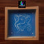 WA26 : 5 by 5 Small Wooden Square Rangoli Stencil - Ranglahari Creations