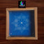 WA30 : 5 by 5 Small Wooden Square Rangoli Stencil - Ranglahari Creations
