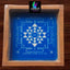 WA34 : 5 by 5 Small Wooden Square Rangoli Stencil - Ranglahari Creations