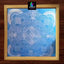 WJ1606 : 16 by 16 Wooden Square Rangoli Stencil - Ranglahari Creations