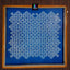 WJ2411 : Auspicious Padi Big Kolam Stencil 24 By 24 Inch