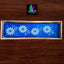 W40 : Star Flower Border Rangoli Stencil - Ranglahari Creations