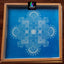 W206 : 20 by 20 Wooden Square Rangoli Stencil - Ranglahari Creations
