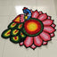 Readymade Peacock Rangoli Mat : 28 Inch - Ranglahari Creations