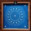 WJ1229 : Star Lotus Kolam Stencil 12 inch - Ranglahari Creations