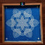 WJ1230 : Padi Kolam Stencil 12 inch - Ranglahari Creations
