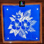 W1008 : Hibiscus Flower Kolam Stencil : 10 Inch - Ranglahari Creations