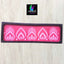PB6 : 12 by 5 Plastic Border Rangoli Stencil - Ranglahari Creations