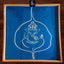 Big Leaf Ganesha Face Kolam Stencil Y10 : Nature Inspired Divine Art