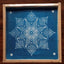 WJ1215 : 12 by 12 Kolam Wooden Rangoli Stencil - Ranglahari Creations