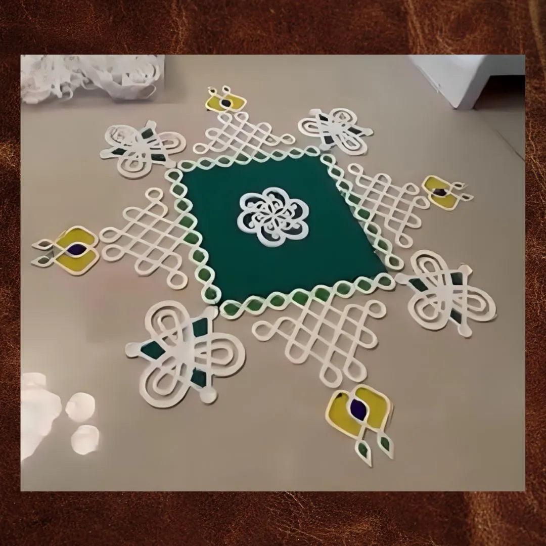 Reusable Rangoli Kolam Sets