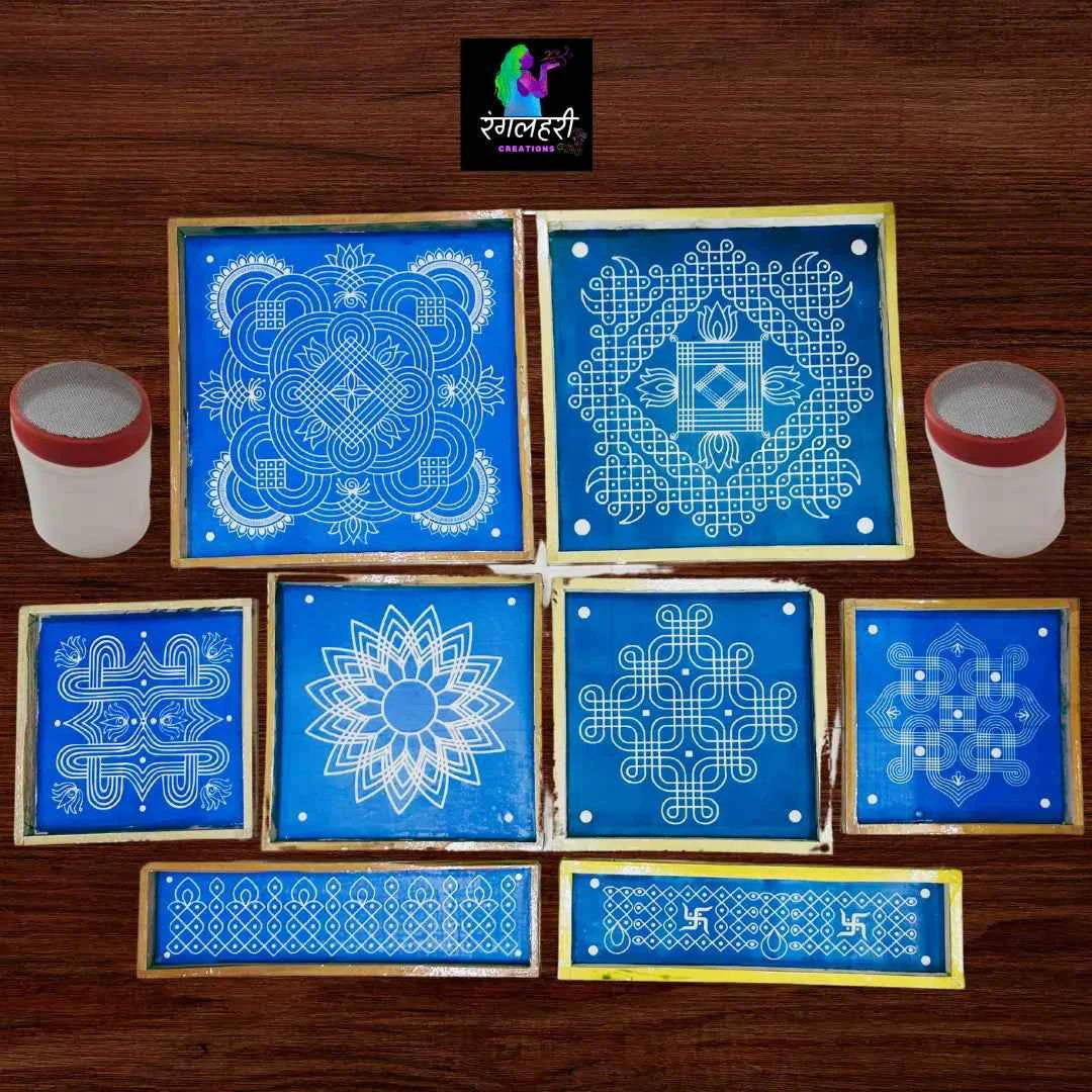 Weekly Rangoli Set Rangoli Sets: Vibrant Designs for Festive Celebrations and Home Decor ...