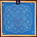 Kolam Wooden Stencil