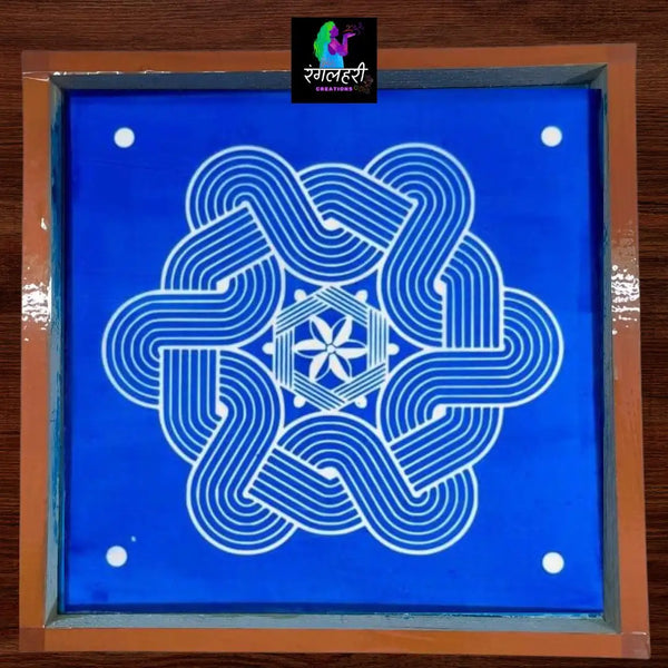 Chikku Kolam Stencil | Kolam Rangoli stencils