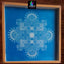 WJ1201 : 12 by 12 Wooden Square Rangoli Stencil - Ranglahari Creations