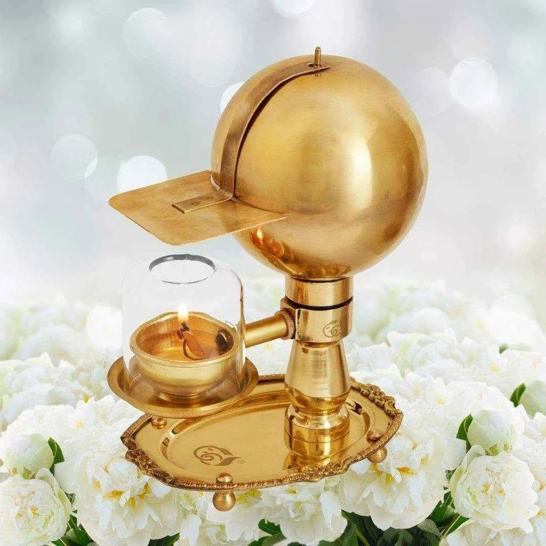 Ghee Akhand Diya For Navratri 9 Days | Pure Brass Akhand Deepam - Ranglahari Creations