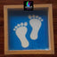 WA02 : 5 by 5 Small Wooden Square Rangoli Stencil - Ranglahari Creations