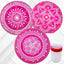 MS2001 : Big Metal Round Stencil Set of 4pcs in 20inch - Ranglahari Creations