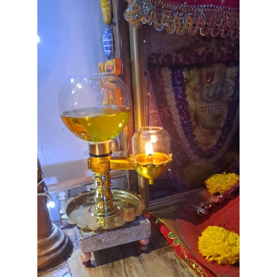 Akhand Diya 150ml ( Oil ) Akhand Diya For Navratri