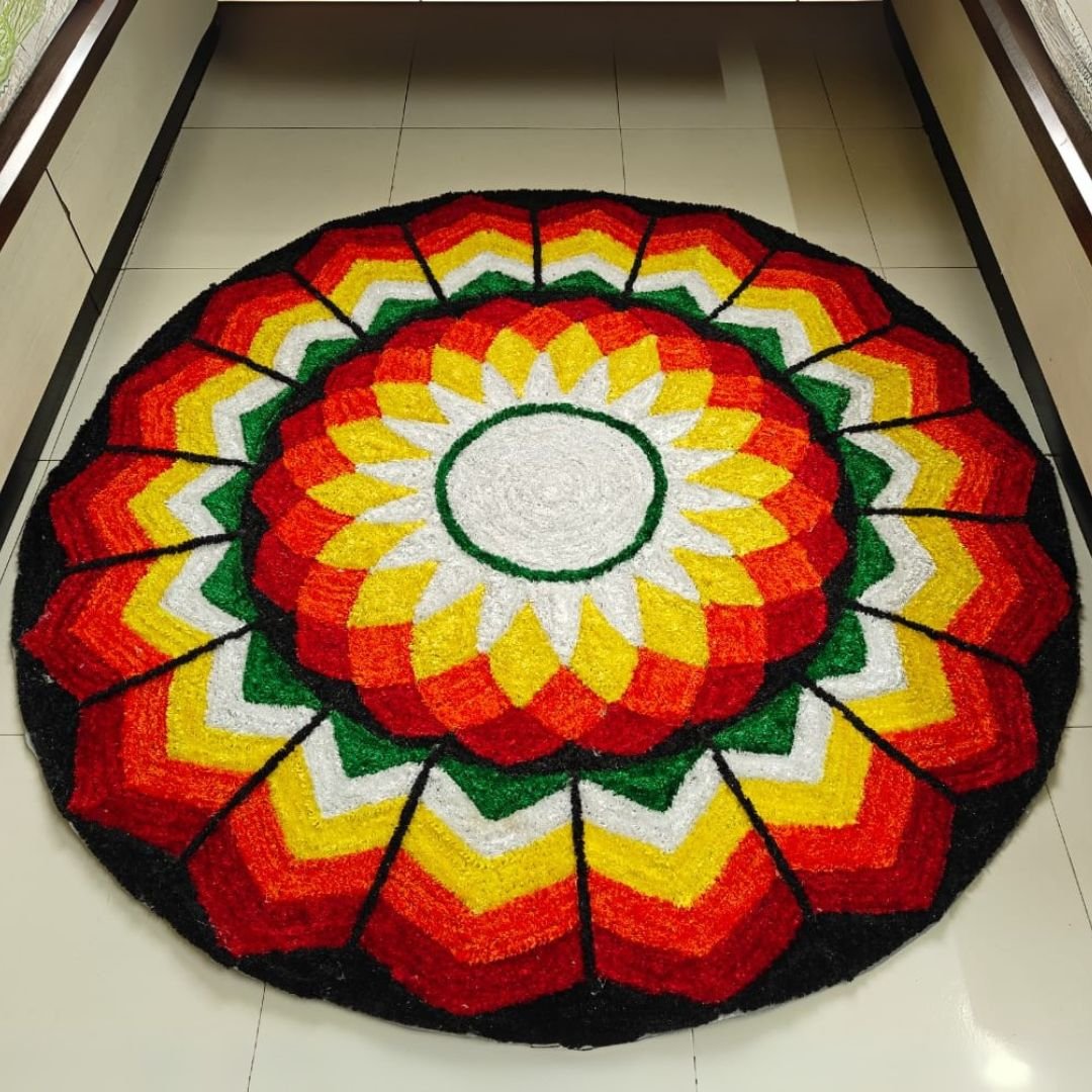Readymade Mandala Rangoli Mat Main image