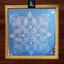 WJ1605 : 16 by 16 Wooden Square Rangoli Stencil - Ranglahari Creations