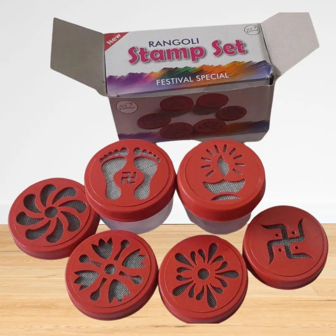 Shubh Sign Stamp Set of 6 Pieces Main image