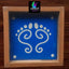 WA06 : 5 by 5 Small Wooden Square Rangoli Stencil - Ranglahari Creations