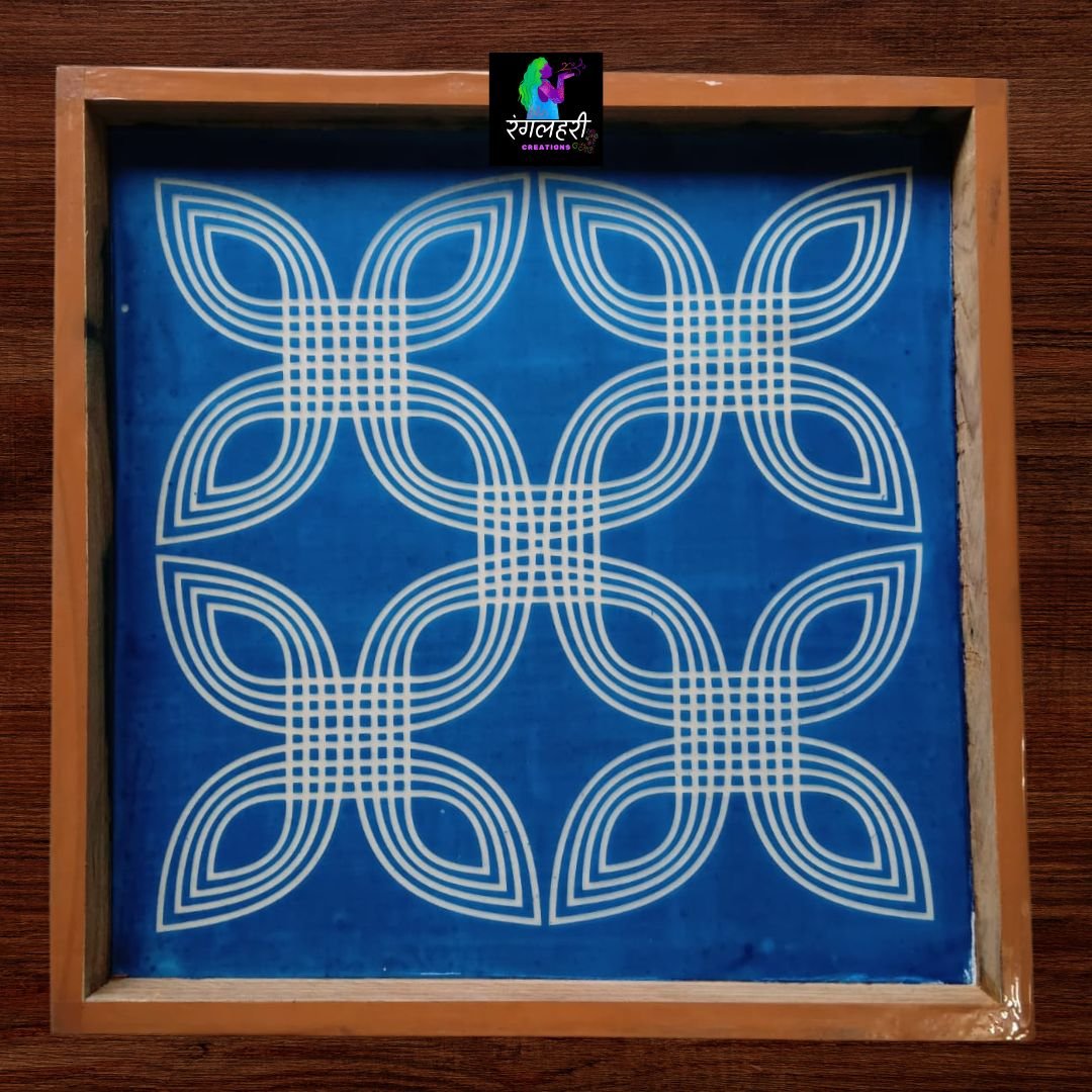 Lining Kolam Stencil 12 Inch Main image