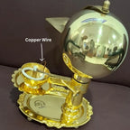 Ghee Akhand Diya With Wick Lifting