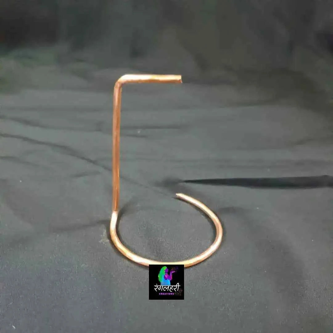 Super Premium Brass Akhand Jyot Diya With Screw Lever - Ranglahari Creations