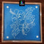 WJ1209 : 12 by 12 Wooden Square Rangoli Stencil - Ranglahari Creations