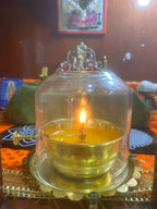 Akhand Jyoti Diya With Wick Lifting Screw Lever | Akhand Jyot | Akhand Deep Myths and Realities of Akhand Diya