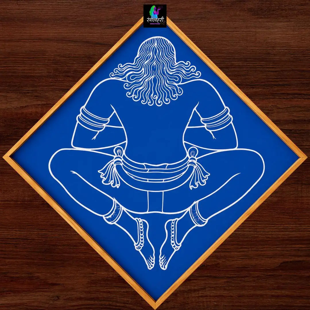 Adhomukhi Vastu Purush Kolam Stencil Main image