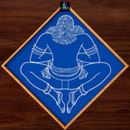 Adhomukhi Vastu Purush Kolam Stencil
