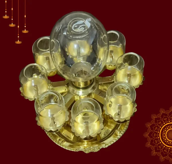 Ashta Deep Akhand Diya The benefits of brass Akhand diya