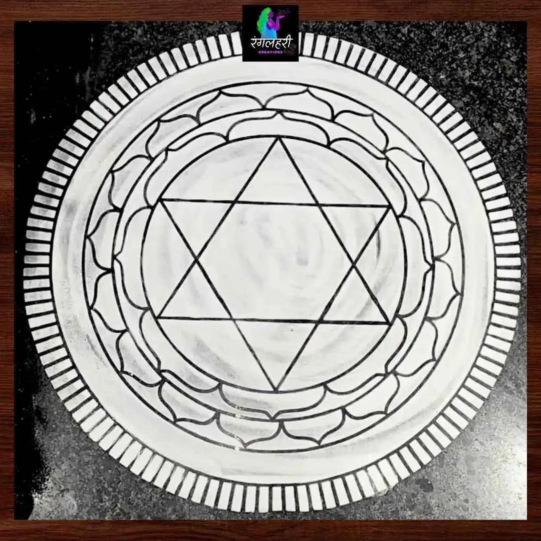 WJ2412 : Big Sudarshan Yantra : 25 Inch Secondary image