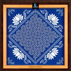 Biggest Ananda Kamalam Kolam Stencil 