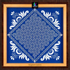 Biggest Chaitanya Kambi Kolam Stencil