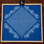 Biggest Diamond Pulli Kolam Stencil