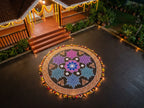 Biggest Kalyana Kolam Stencil 