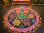Biggest Kalyana Kolam Stencil 
