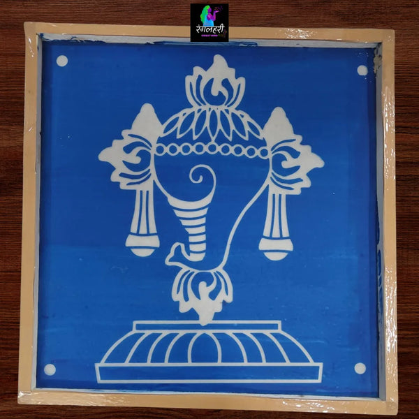 Biggest Shanku Kolam Stencil
