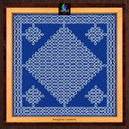 Biggest Traditional Temple Kolam Stencil