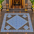 Biggest Traditional Temple Kolam Stencil